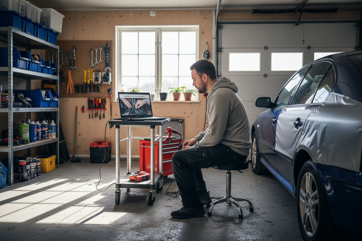 Autox Digital Start - Hemmaträning i garage